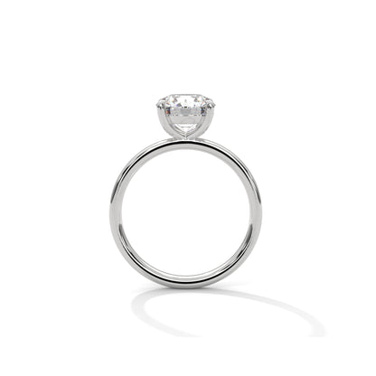 Four Prong Engagement Ring Platinum | Lab Grown Diamond