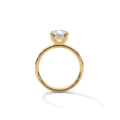 Four Prong Engagement Ring 18K | Lab Grown Diamond