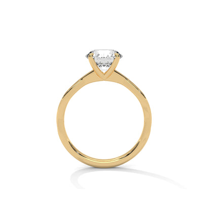 Twist Engagement Ring 18K | Lab Grown Diamond